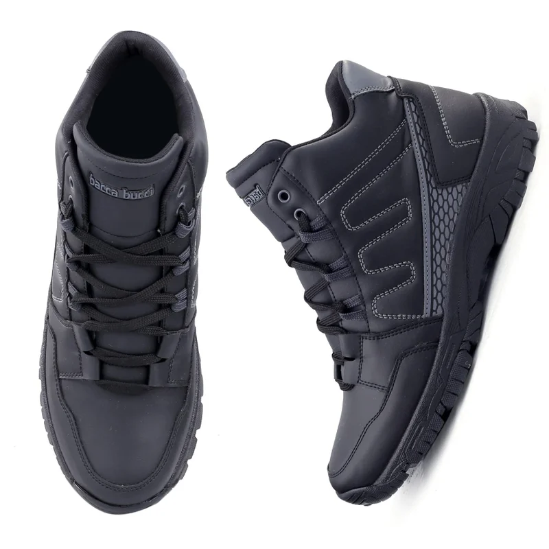 Bacca Bucci Black Yak Adventure Boots for Hiking and Trekking for Men | Best Price UAE
